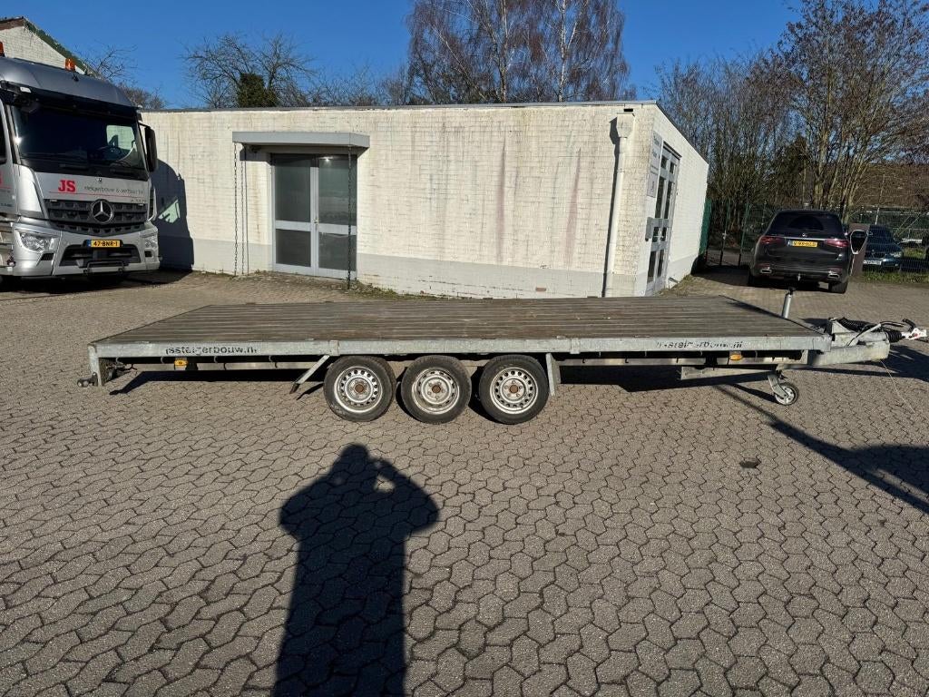 aanhanger    merk atec  3 assen, Auto diversen, Ophalen, Gebruikt