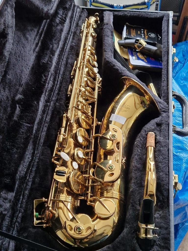 Tenorsaxofoon Expression, Muziek en Instrumenten, Ophalen, Zo goed als nieuw, Tenor