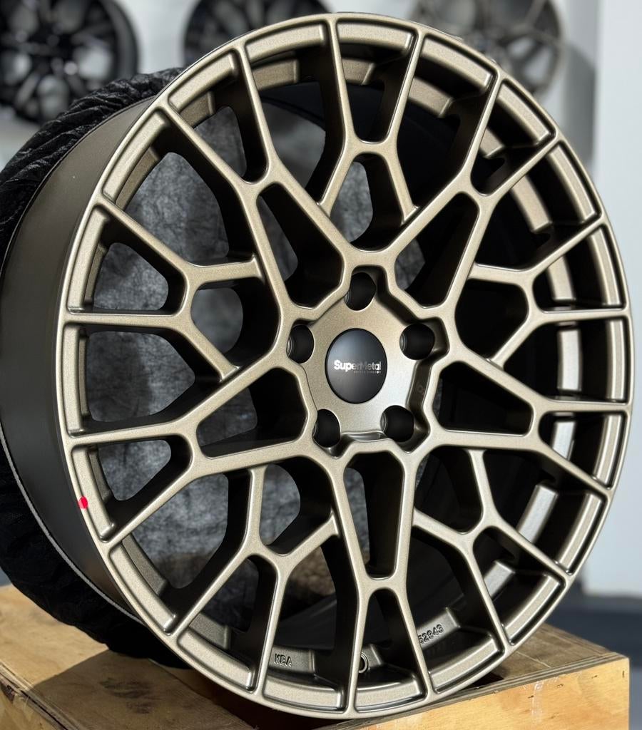 20 inch velgen Transporter T5 T6 T6.1 20" Brons Supermetal, Ophalen, Bestelwagen, Velg(en), Overige