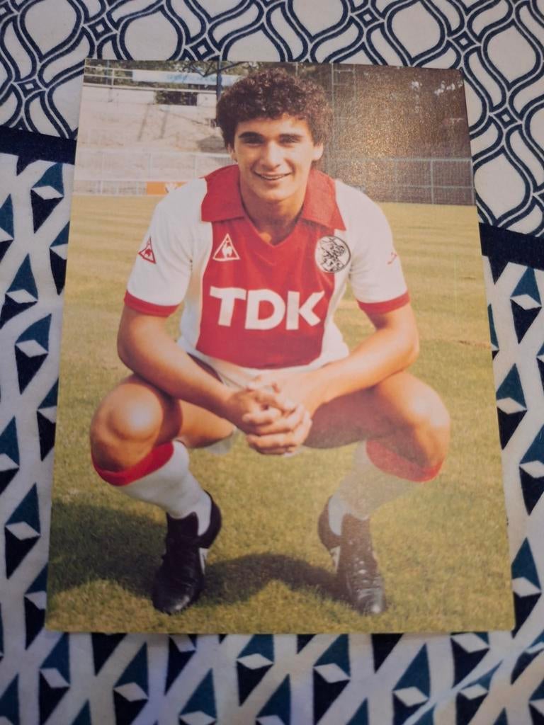 Gerald Vanenburg Ajax kaart - Bakkeij 't Stoepje, Ophalen of Verzenden, Gebruikt, Ajax, Spelerskaart