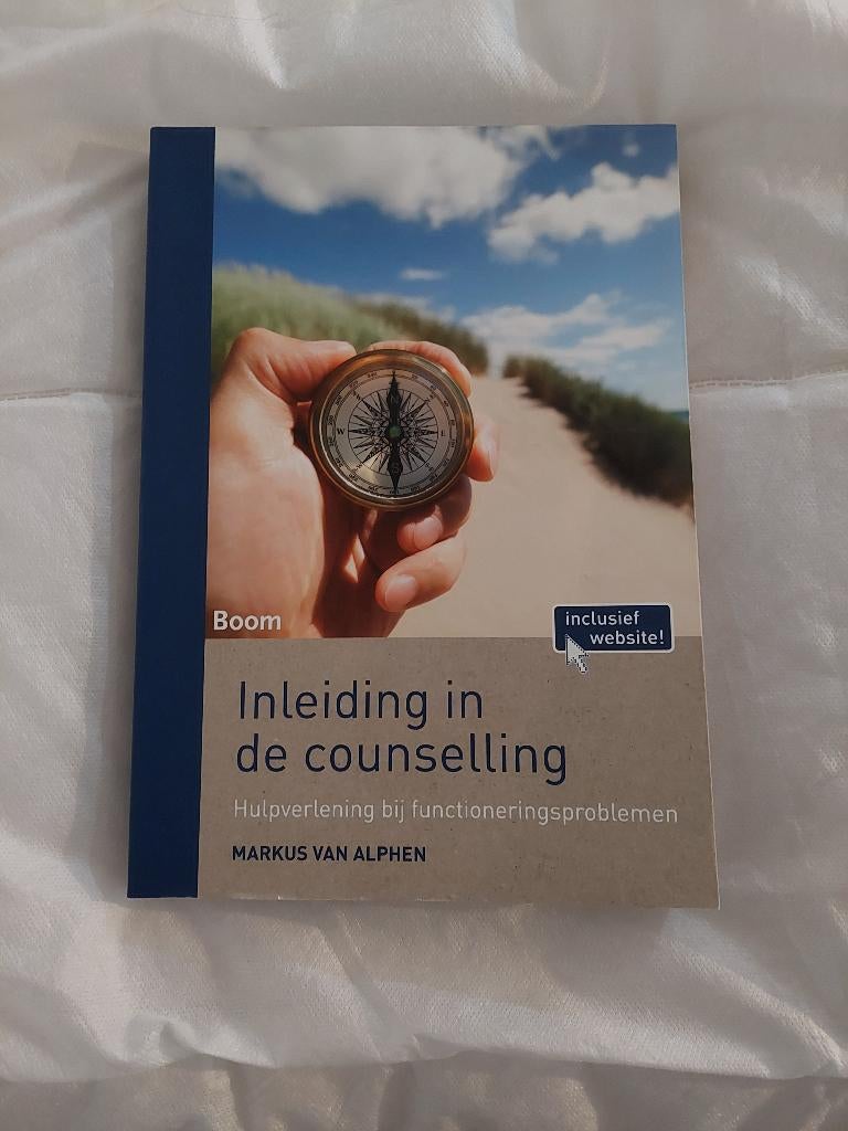 Inleiding in de counselling, Boeken, Markus van Alphen, Zo goed als nieuw, Alpha, HBO