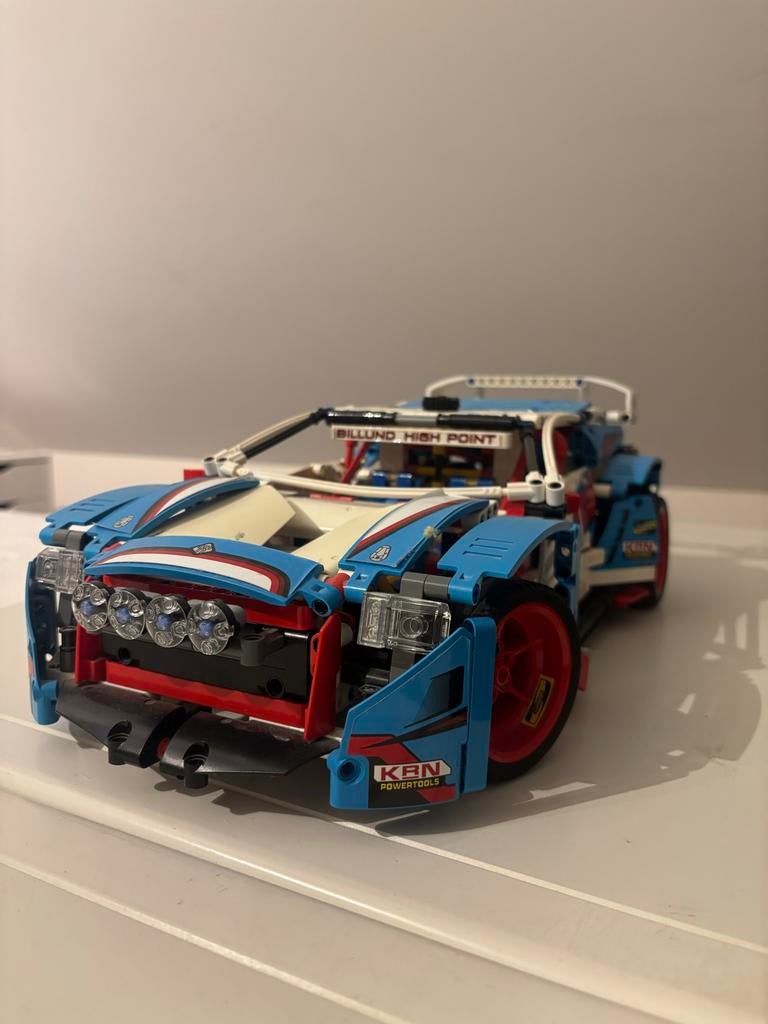 LEGO Technic Rallyauto 42077 - Zo goed als nieuw!, Ophalen, Zo goed als nieuw, Complete set, Lego