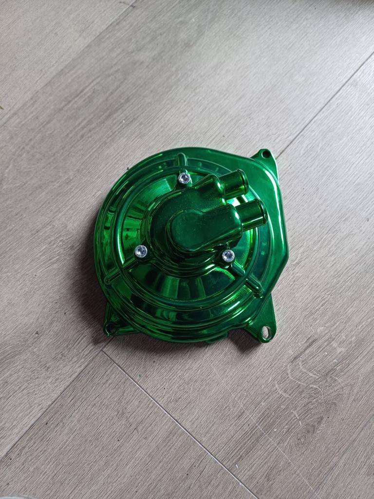 Waterpompdeksel Minarelli Horizontaal Geanodiseerd Groen New, Ophalen of Verzenden, Nieuw, Blok, Yamaha