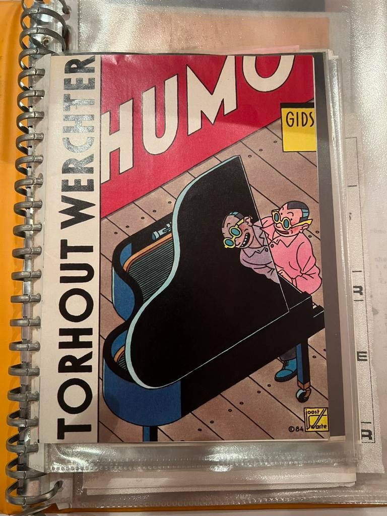 Joost Swarte Torhout Werchter 1984 HUMO, Verzamelen, Ophalen of Verzenden, Zo goed als nieuw, Beeldje of Figuurtje