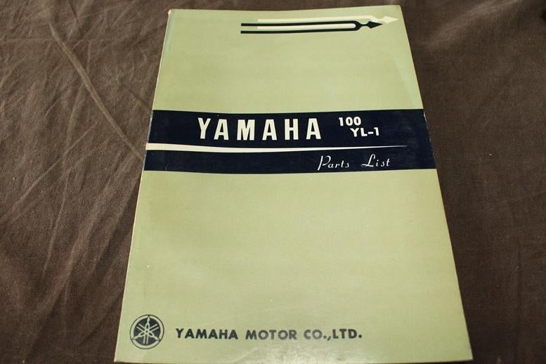Yamaha YL-1 100cc twin  1966 motorcycle parts list, Motoren, Ophalen of Verzenden, Yamaha