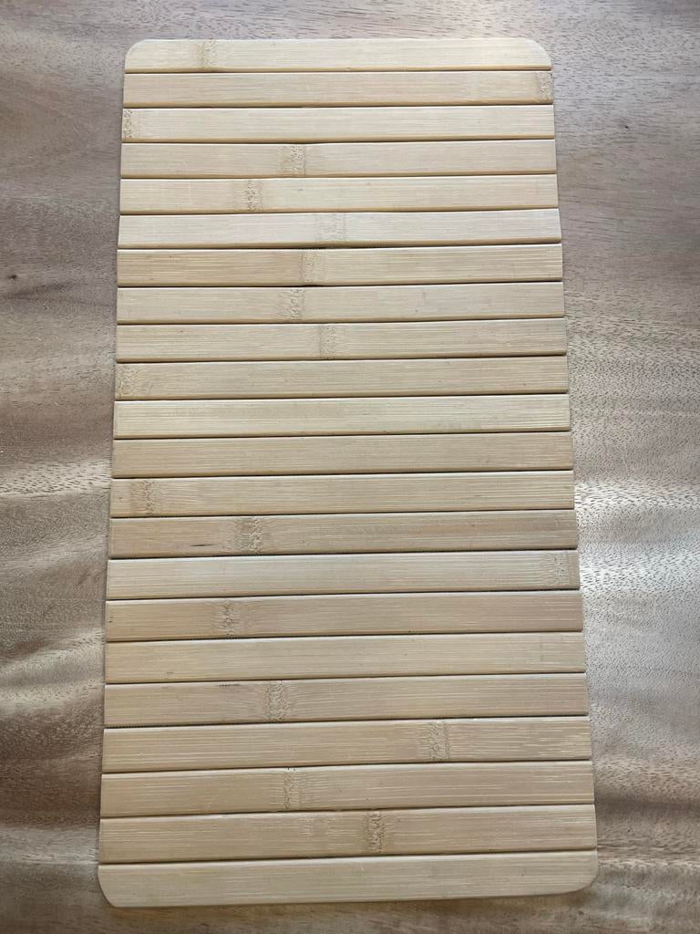 Armleuning dienblad met anti slip, Ophalen of Verzenden, Rechthoekig, Hout