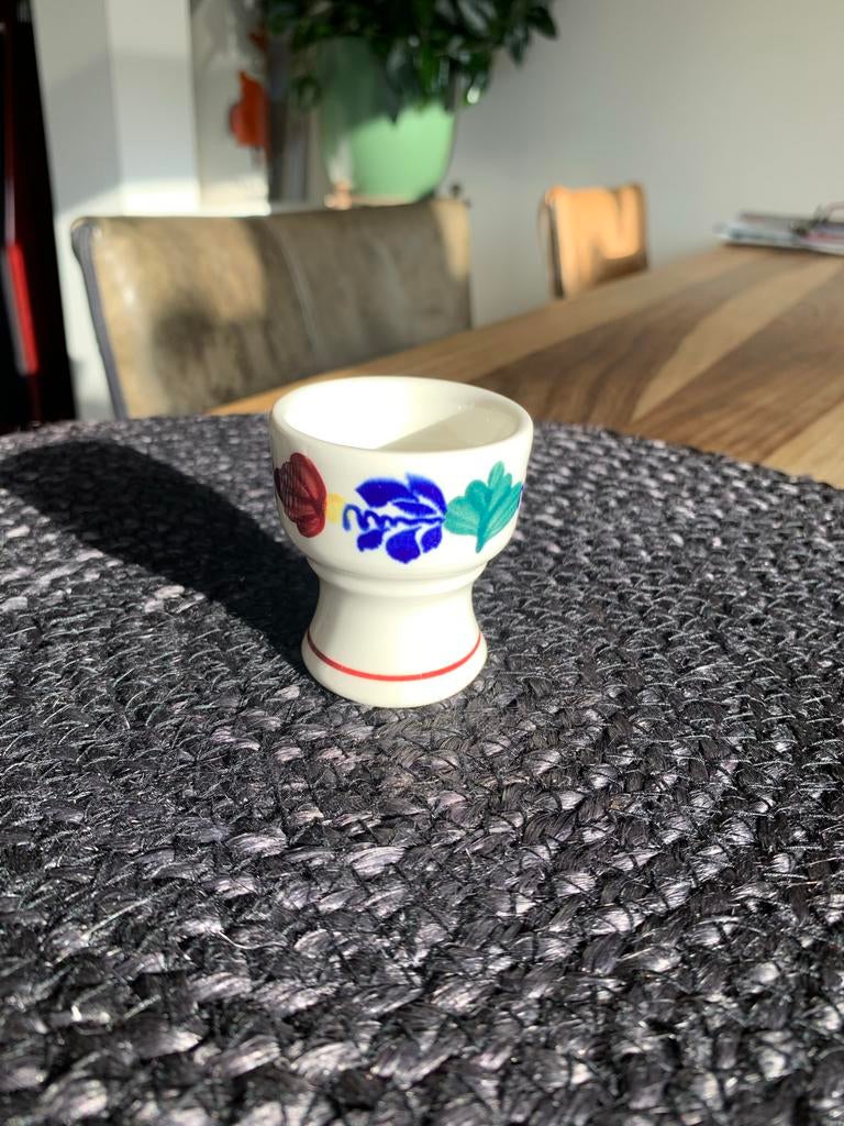 Boerenbont Eierdopje, Ophalen of Verzenden, Zo goed als nieuw, Overige materialen