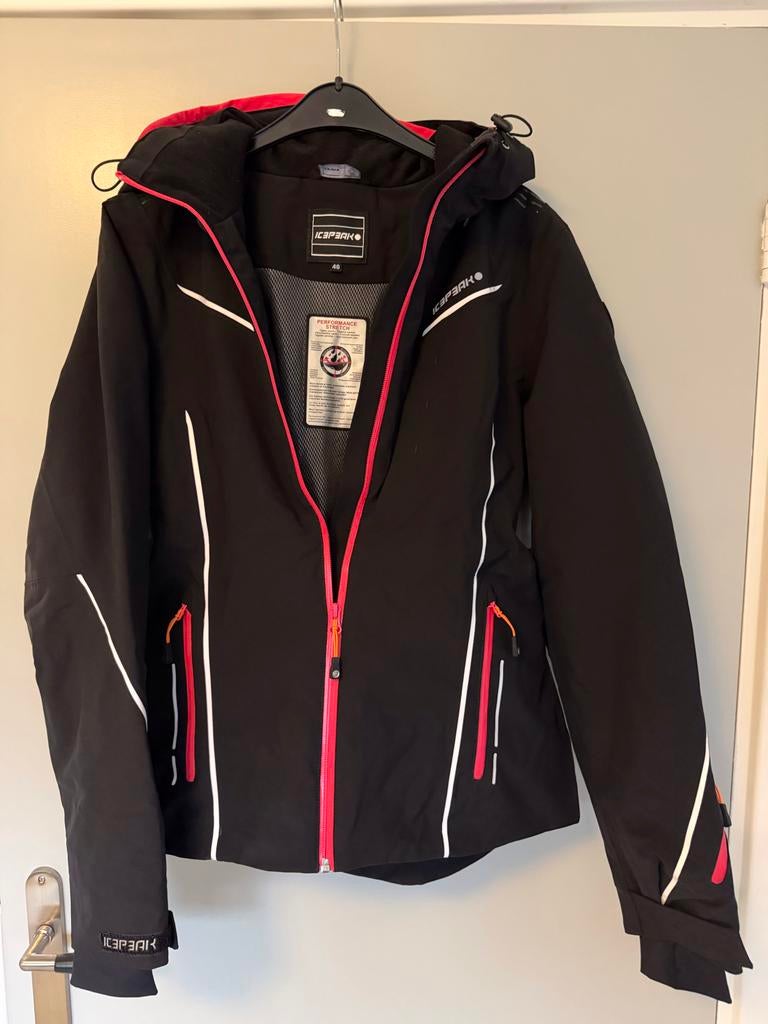 NIEUW Icepeak Dames Jack mt. 40 | Strech - Warm - Ademend, Kleding | Dames, Jassen | Winter, Nieuw, Maat 38/40 (M), Zwart, Ophalen of Verzenden