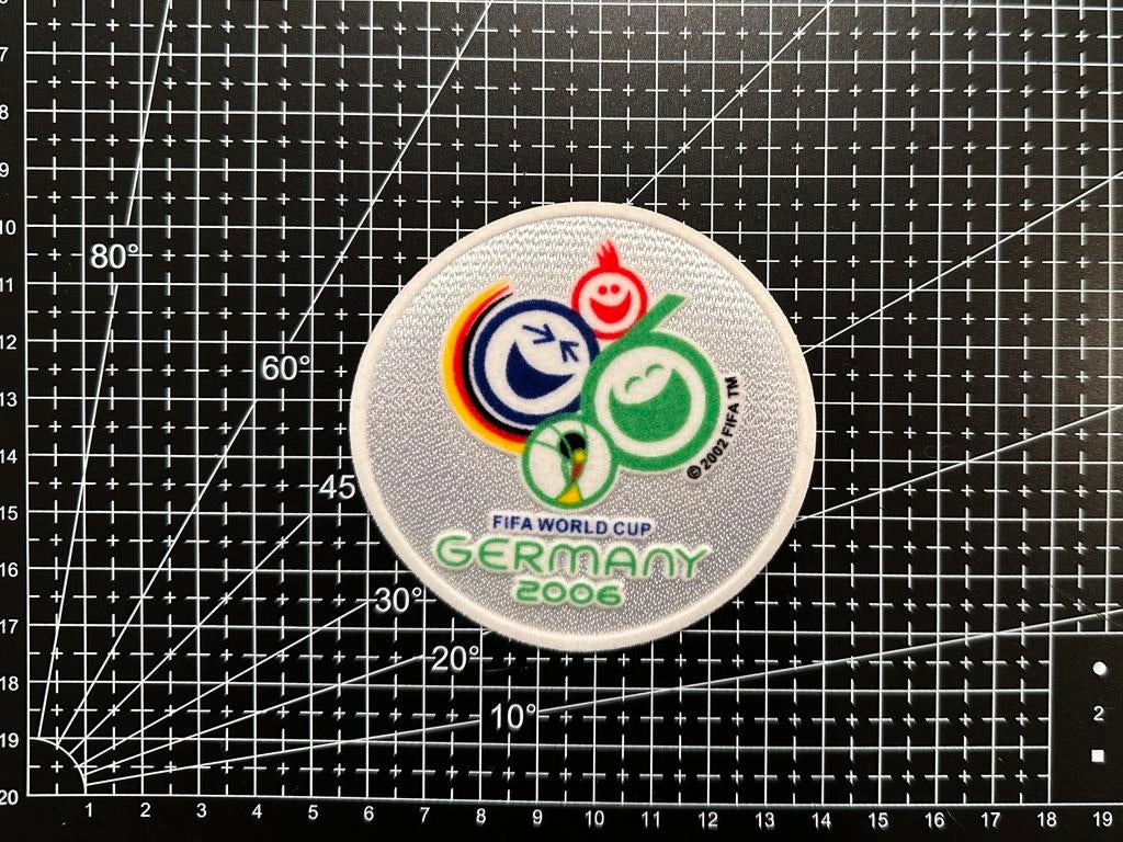 2006 Germany World Cup 3D Flock Patch - Iron-On Transfer, Shirt, Fifa, Nieuw, Ophalen of Verzenden