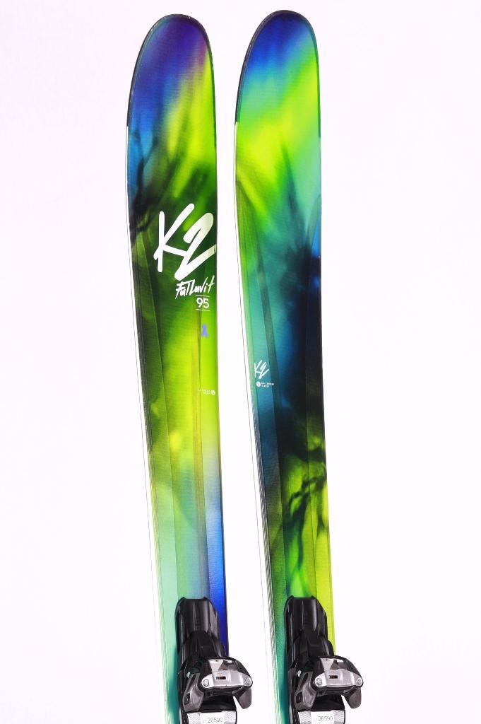 170 dames ski's K2 FULLUVIT 95, woodcore, konic technology, Overige merken, 160 tot 180 cm, Gebruikt, Ophalen of Verzenden