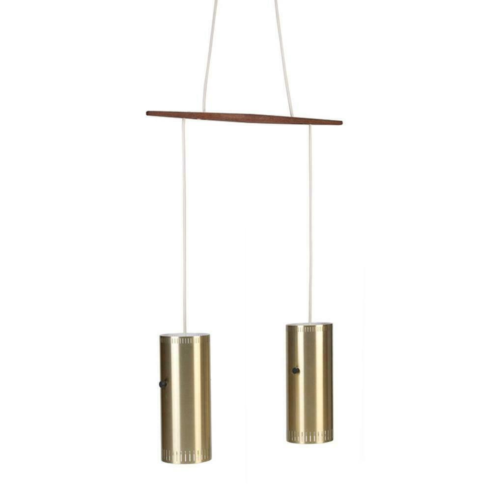Vintage Deense design hanglamp, Ophalen of Verzenden, Gebruikt, Glas, Vintage