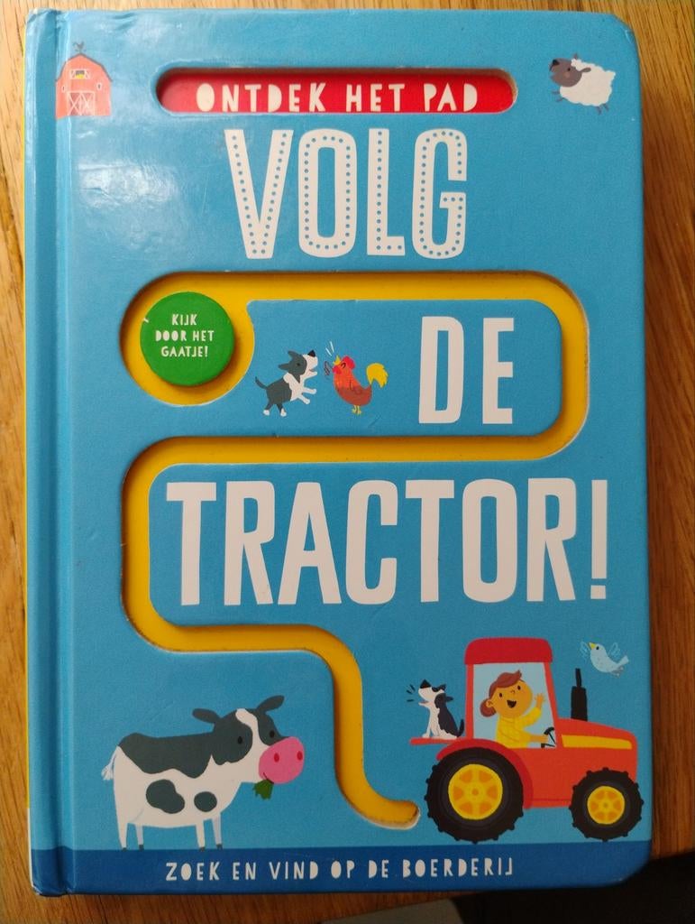 Volg de Tractor! - Leuk zoekboek voor peuters, Ophalen of Verzenden