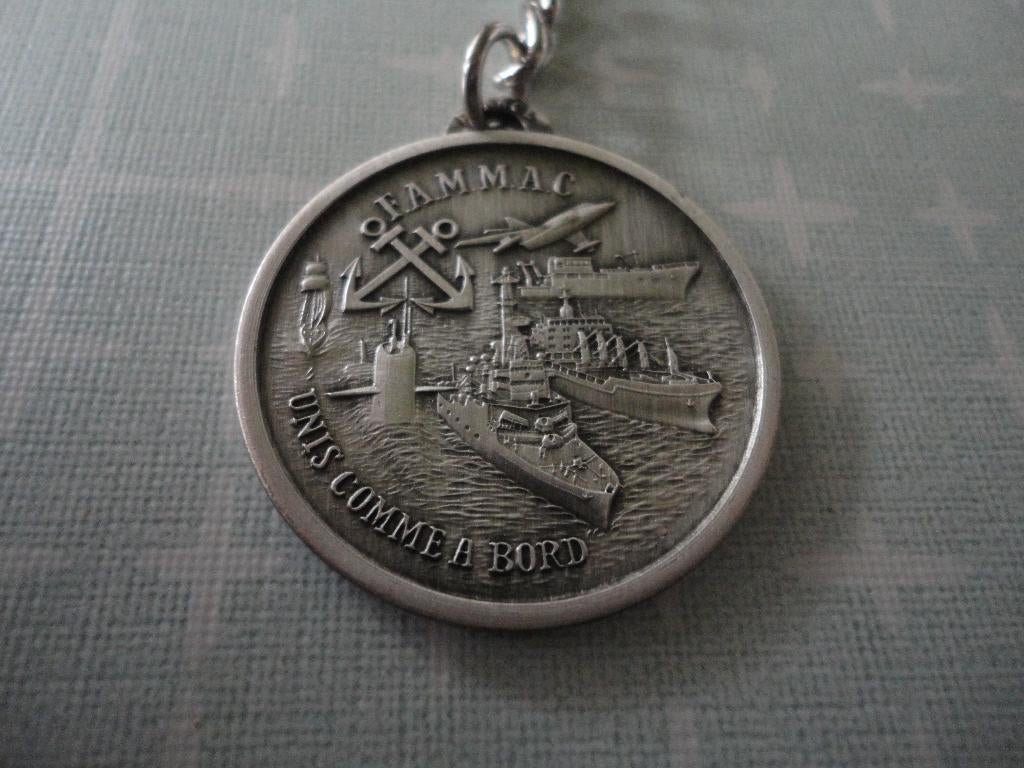Herdenkingsmedaille, AMMAC (Association des Marines), Verzenden, Marine, Overige gebieden, Embleem of Badge