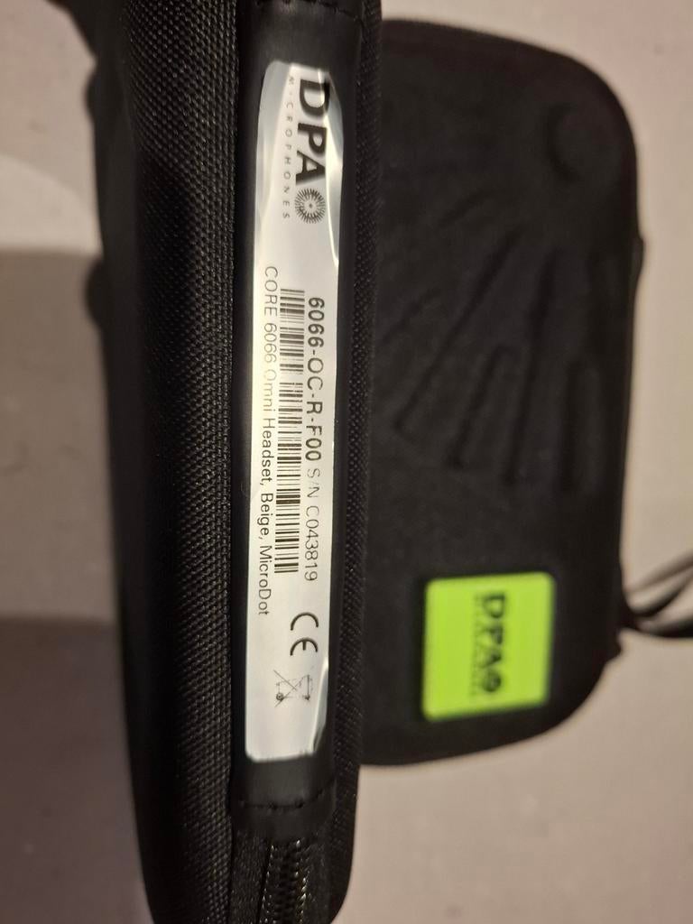 Twee DPA 6066 Omni Headset - Beige, Microdot, Muziek en Instrumenten, Microfoons, Ophalen of Verzenden, Zo goed als nieuw, Overige typen