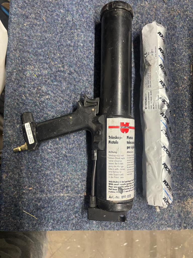 Kit pistool op lucht, Ophalen, Gebruikt