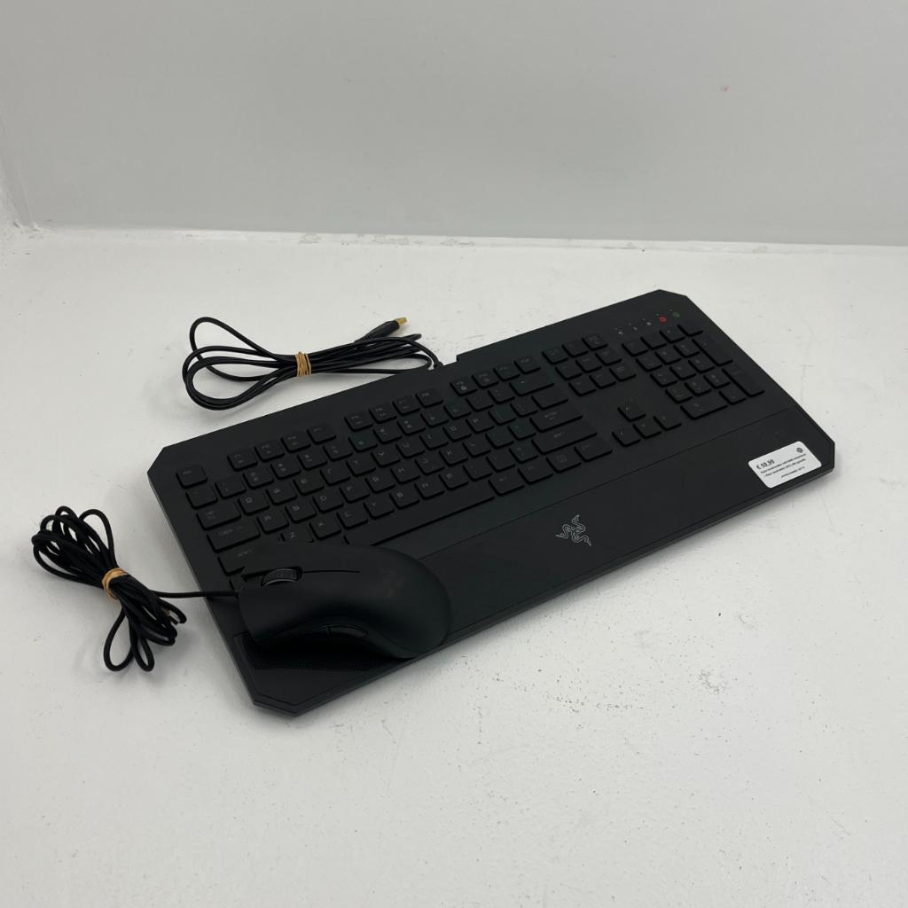 Razer breathstalker rz03-0080 toetsenbord + Razer deathadder, Gebruikt, Dordrecht@usedproducts.nl, Toulonselaan 72, Ophalen of Verzenden