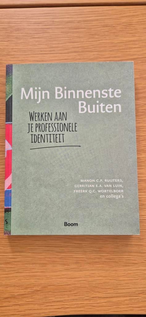 Mijn Binnenste Buiten - Werken aan professionele identiteit, Zo goed als nieuw, Gamma, Ruijters, van Luin, Wortelboer, HBO