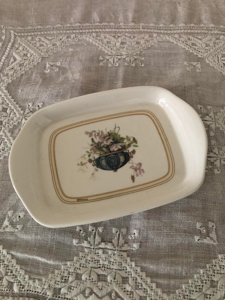 Minton porselein bordje, Antiek en Kunst, Antiek | Servies los, Ophalen of Verzenden