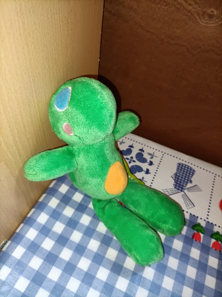Schildpad knuffel Plus Supermarkt groen met oranje, Ophalen of Verzenden, Zo goed als nieuw, Overige typen