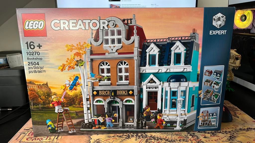 Lego creator expert 10270 bookstore nieuw in doos, Ophalen of Verzenden, Zo goed als nieuw
