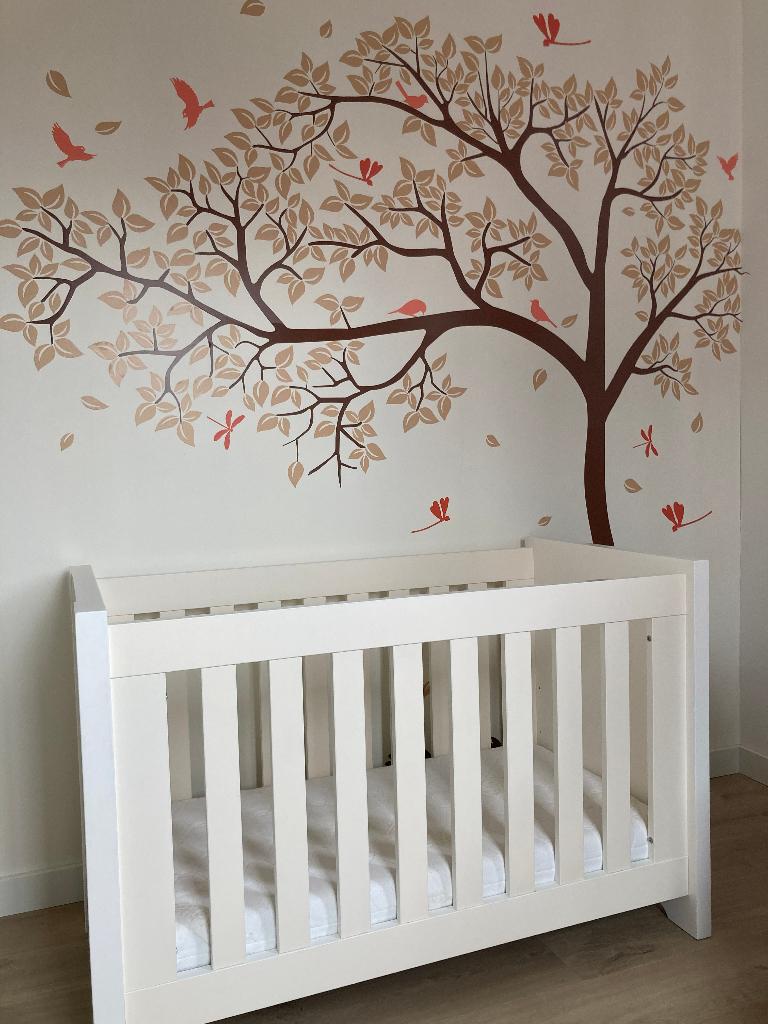Bopita babybed 60x120cm, Zo goed als nieuw, Minder dan 140 cm, Minder dan 70 cm, Ophalen