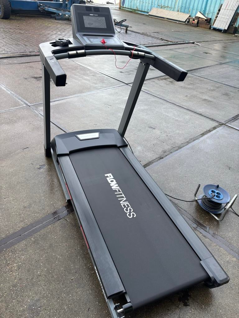 Flowfitness DTM2000i Loopband - Topconditie!, Ophalen, Gebruikt, Metaal, Loopband