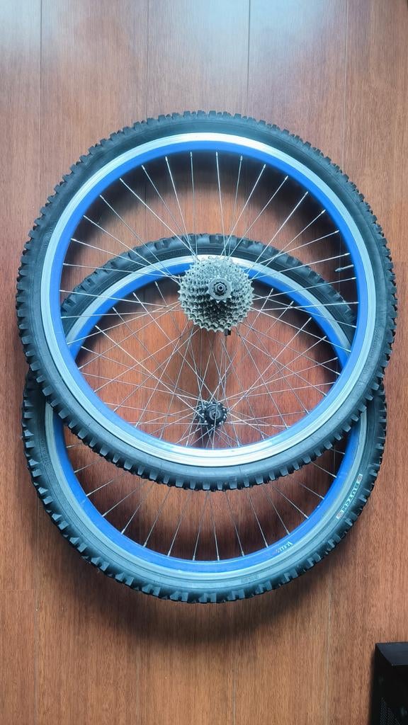 Shimano XTR M900 derailleurs Deore LX Hügi wielset, Fietsen en Brommers, Wiel, Gebruikt, Ophalen of Verzenden, Aluminium