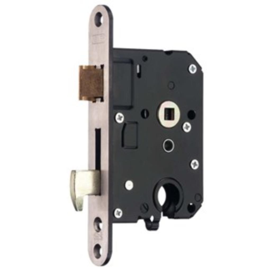 Nemef 4109/27 Veiligheids Haak Slot SKG – PC 55 mm, Doe-het-zelf en Verbouw, Hang- en Sluitwerk, Ophalen of Verzenden, Nieuw, Rvs