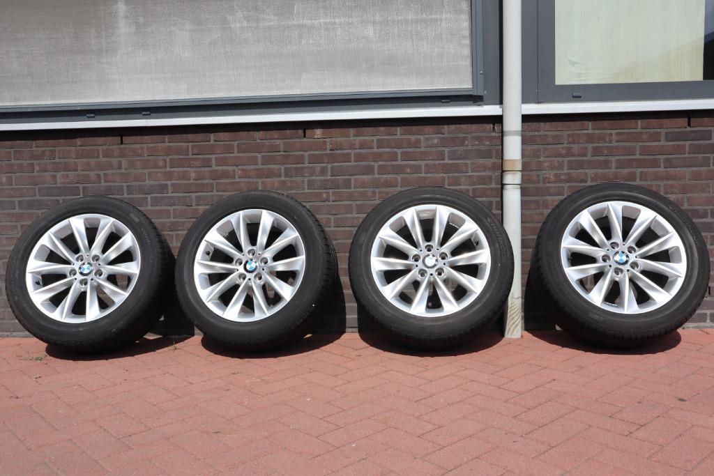 Originele BMW X3 F25 18 Inch Velgen Met Hankook Runflat, Auto-onderdelen, Banden en Velgen, Ophalen, 18 inch, Gebruikt, Banden en Velgen