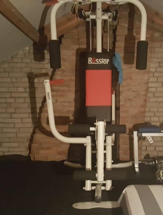 Complete Fitness Set (Gedemonteerd): Rössler Multi-Gym + Hal, Benen, Ophalen of Verzenden, Zo goed als nieuw, Metaal