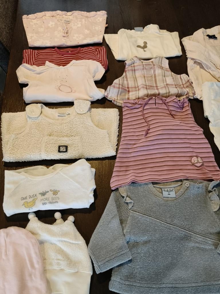 Baby kleertjes maat 62-68 meisje, Ophalen of Verzenden, Zo goed als nieuw, Maat 62