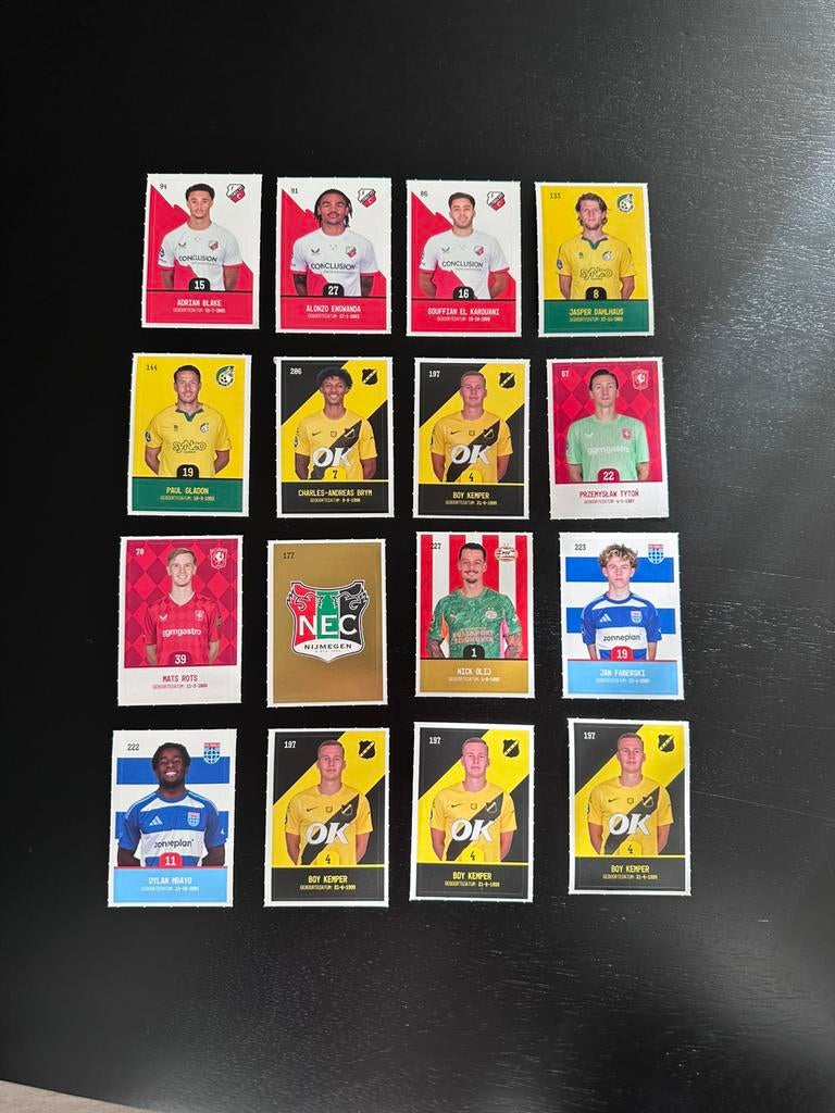 Plus voetbalplaatjes, Plus, Ophalen of Verzenden