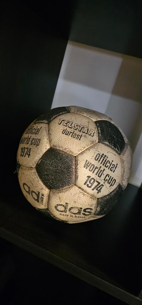 Originele Adidas WK Bal 1974, Sport en Fitness, Voetbal, Ophalen of Verzenden, Gebruikt, Bal