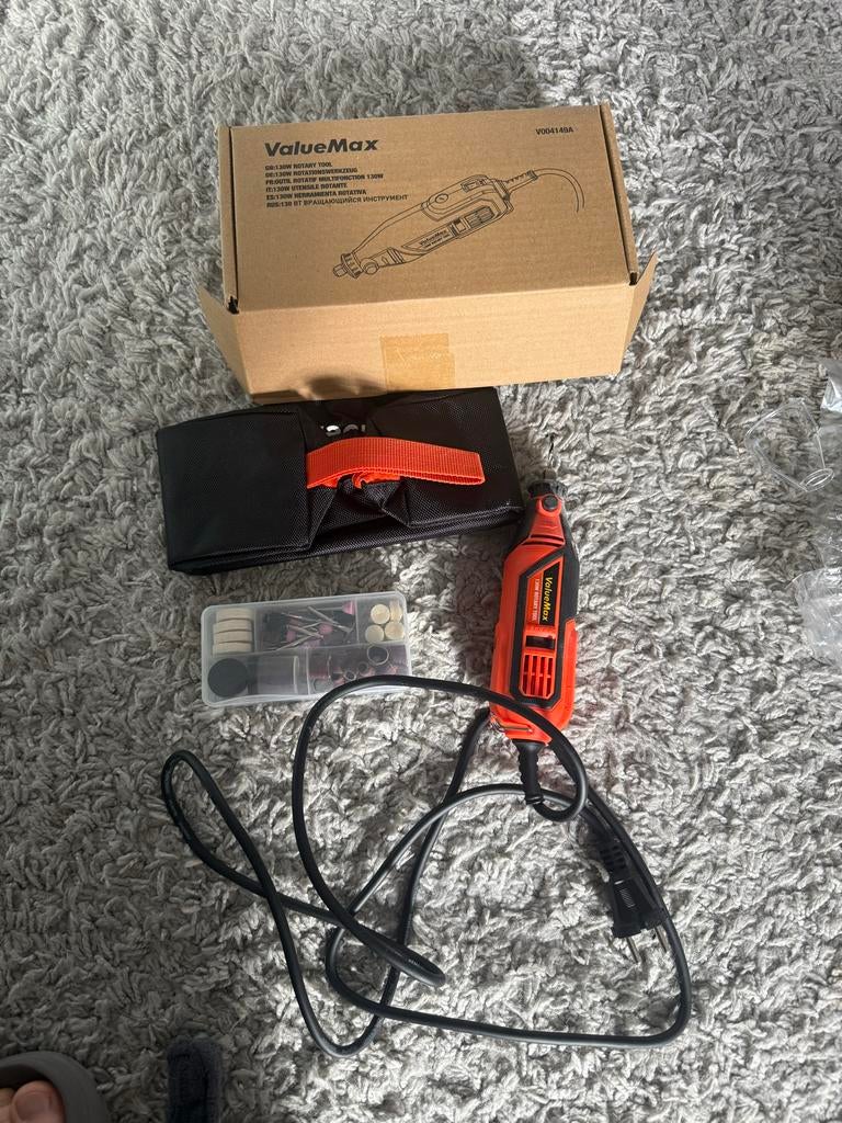 ValueMax 130W Multitool Set - Compleet, Ophalen of Verzenden, Zo goed als nieuw