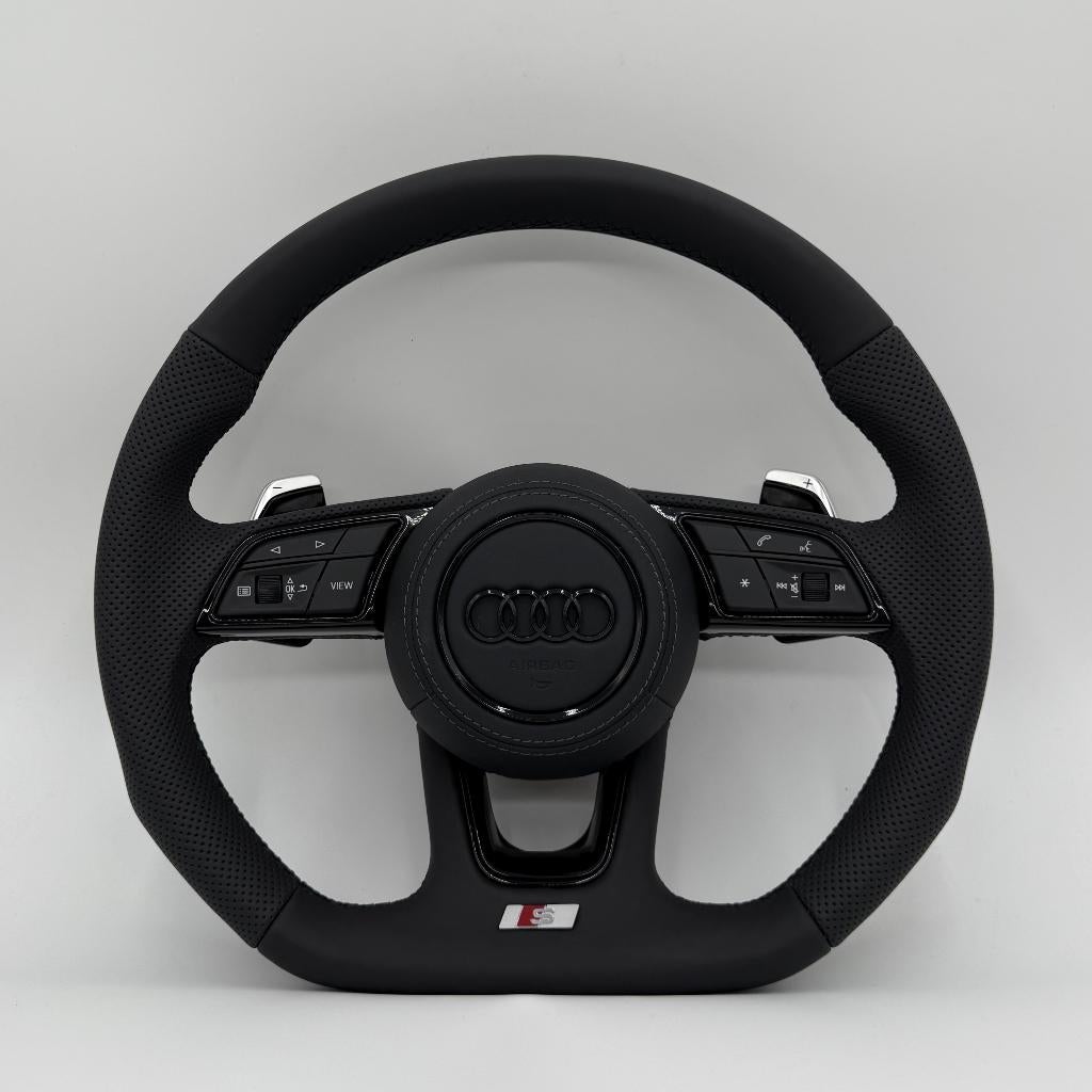 Audi stuur compleet S RS upgrade vlak afgevlakt, Ophalen of Verzenden, ., ., .