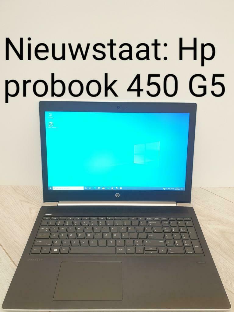 Als nieuw: Hp probook 450 G5 laptop i7-8550U 8gb 256gb SSD, Hp, Met videokaart, 2 tot 3 Ghz, 8 GB