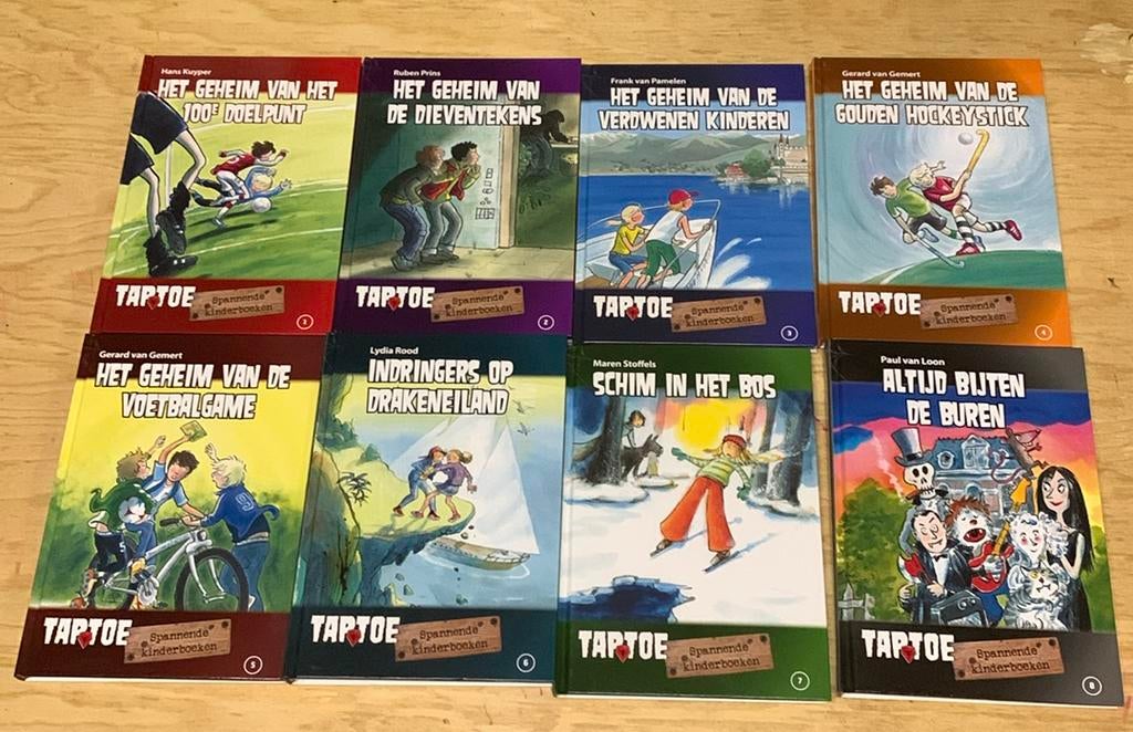 Taptoe spannende kinderboeken, Boeken, Stripboeken, Meerdere stripboeken, Ophalen of Verzenden, Zo goed als nieuw
