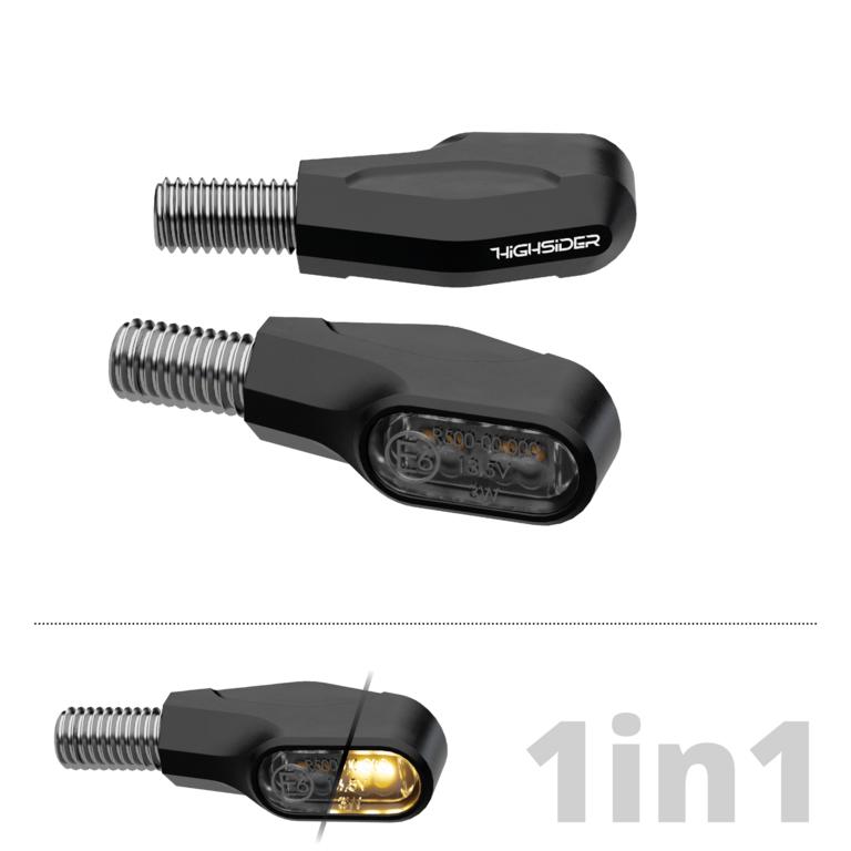 Knipperlicht Highsider Ventura X LED Suzuki, Motoren, Ophalen of Verzenden, Nieuw