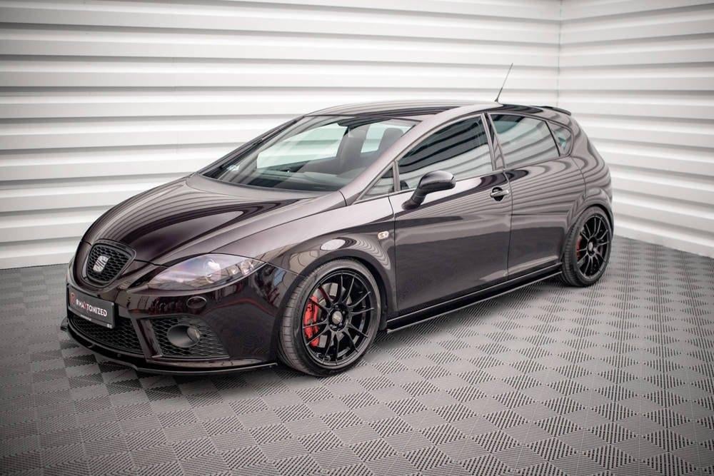 Voorlip spoiler sideskirt achterlip - Leon Cupra + FR 09-12