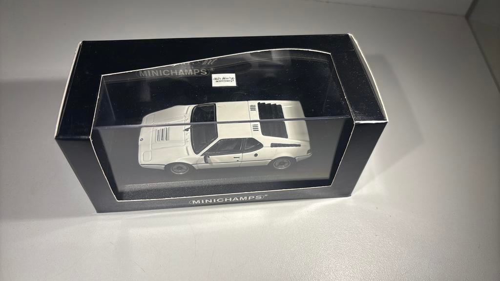Bmw m1 white minichamps 1.43, Hobby en Vrije tijd, Modelauto's | 1:43, Auto, Ophalen of Verzenden, MiniChamps, A