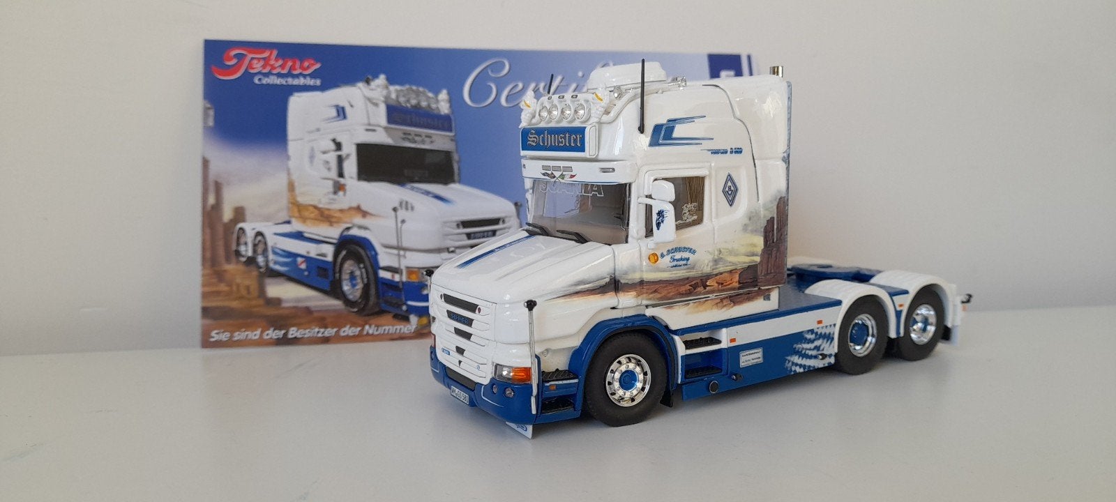 Tekno Schuster Trucking, Ophalen of Verzenden, Nieuw, Bus of Vrachtwagen, Tekno