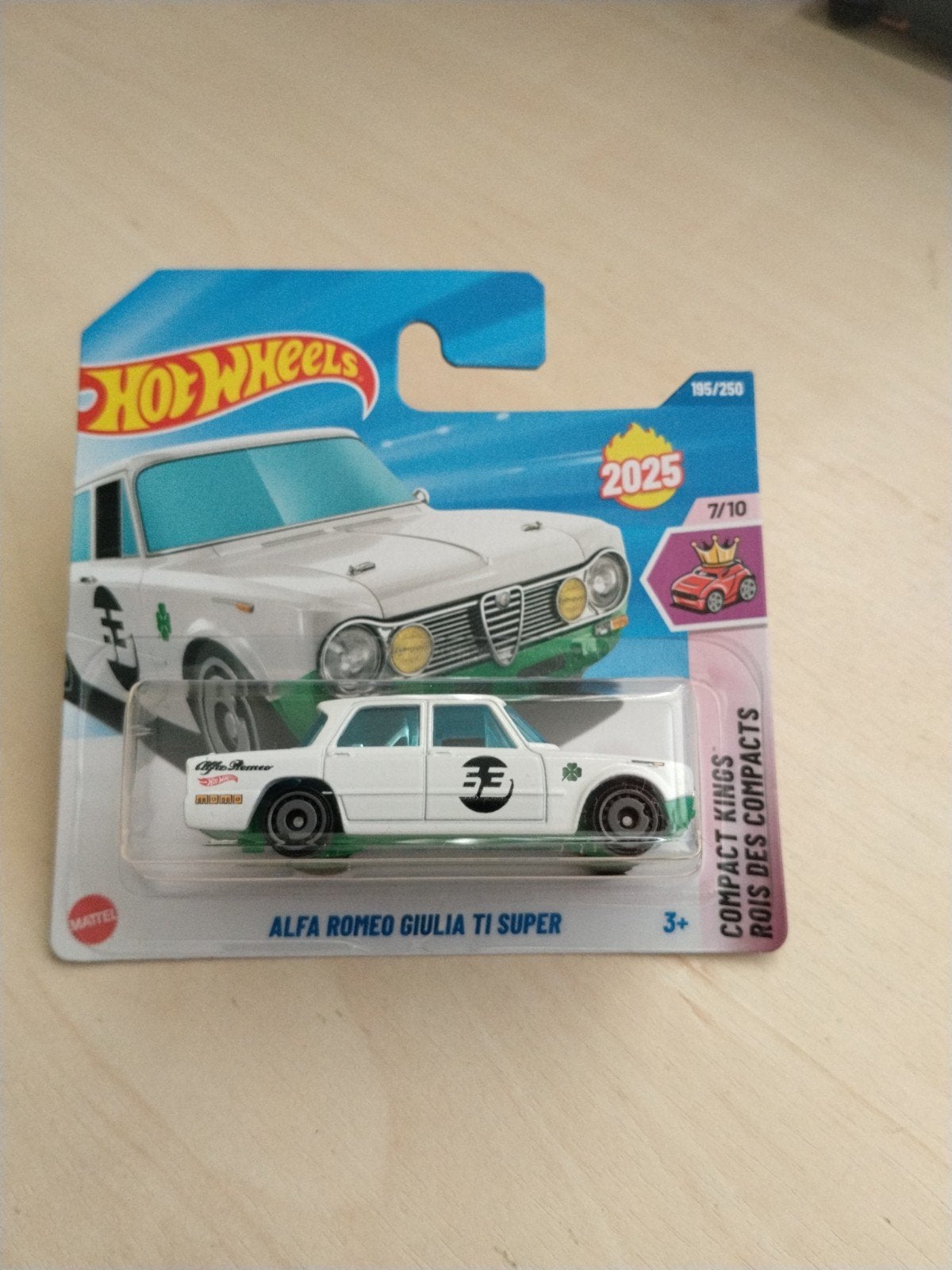 Hotwheels Alfa Romeo Giulia TI super hot wheels, Ophalen of Verzenden, Nieuw, Auto