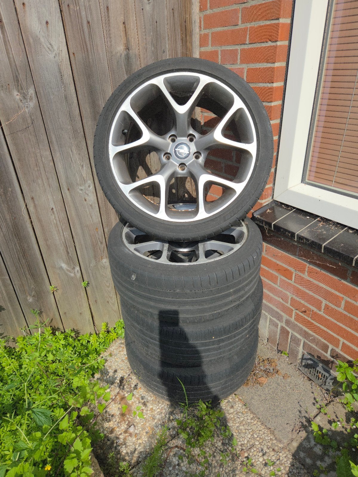 18 inch OPC Velgen 5x110 met Michelin en Bridgestone banden, Auto-onderdelen, Banden en Velgen, Band(en), Zomerbanden, 18 inch