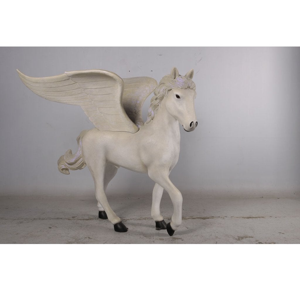 Pegasus Horse 4ft. - Decoratie Paard - 142 cm, Ophalen, Nieuw, Overige soorten, Beeldje of Figuurtje