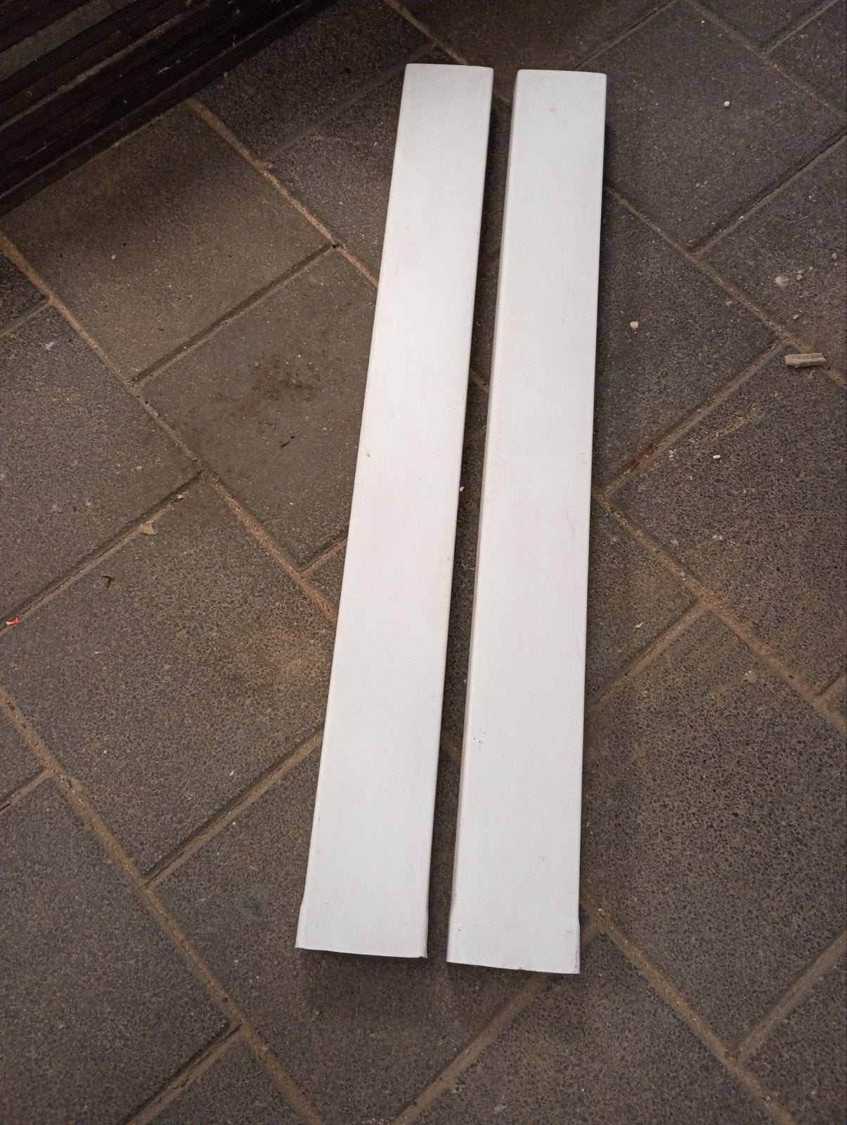 2x Platte afzuigbuis 11x5 cm, 1 meter lang, Witgoed en Apparatuur, Ophalen of Verzenden, Gebruikt, Overige typen
