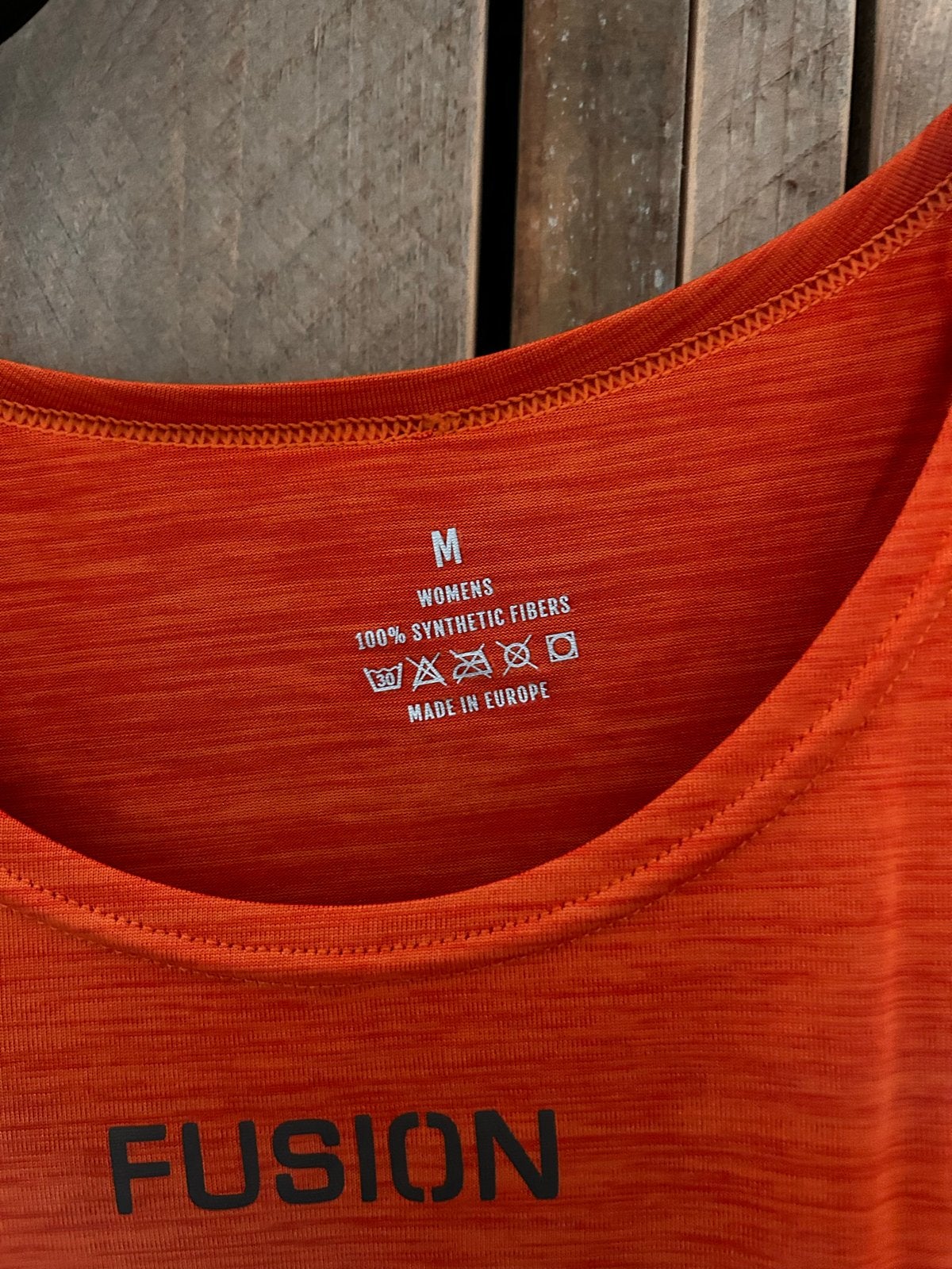 Fusion hardloopshirt dames maat M oranje, Maat 38/40 (M), Oranje, Ophalen of Verzenden, Zo goed als nieuw