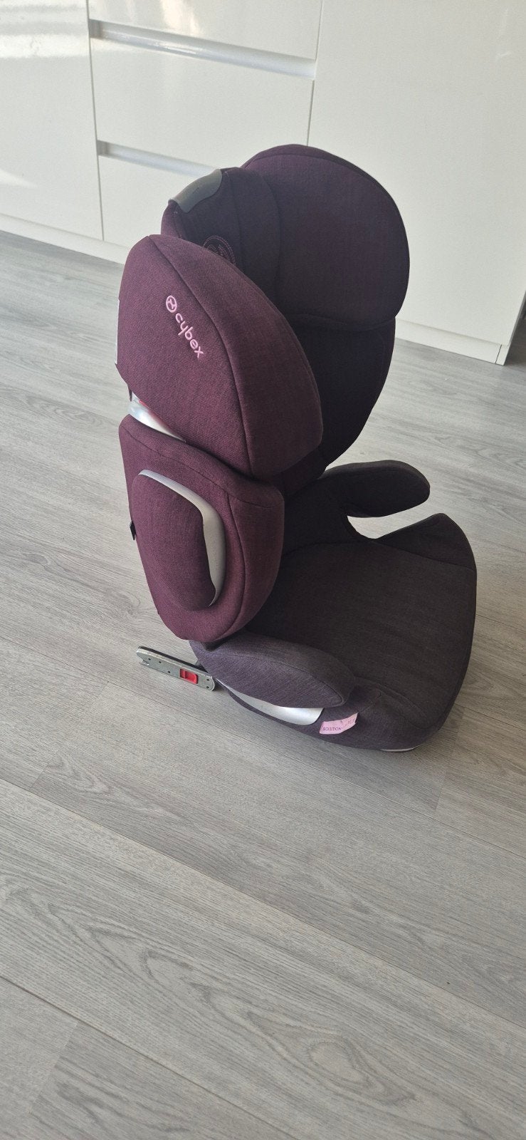 Cybex Solution Q-Fix Plus autostoel - Zo goed als nieuw, 15 t/m 36 kg, Zijbescherming, Zo goed als nieuw, Isofix