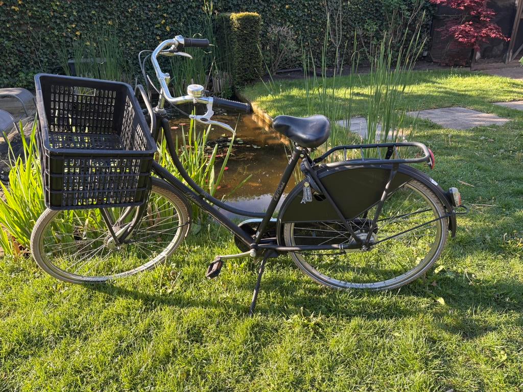 Fiets met krattenrek, Ophalen, Gebruikt, Versnellingen, 56 cm of meer
