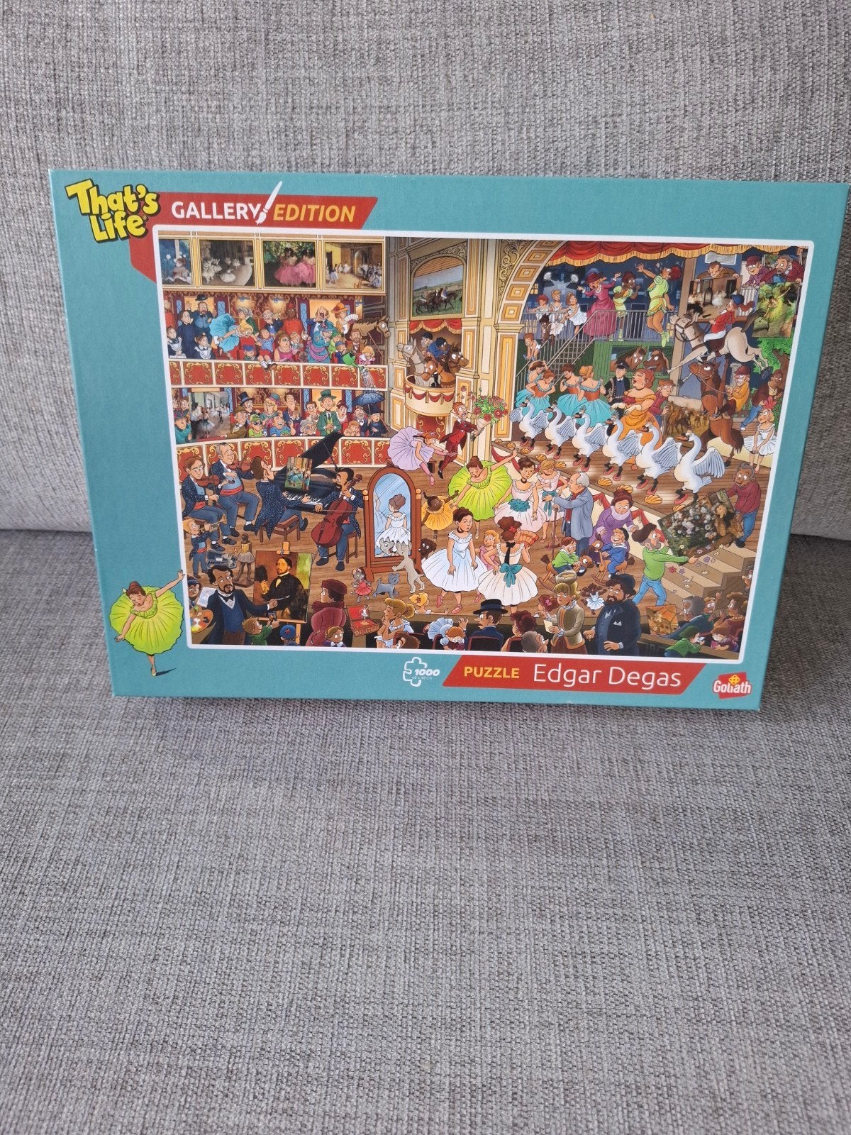 That's Life Gallery Edition Edgar Degas legpuzzel, Ophalen of Verzenden, Zo goed als nieuw