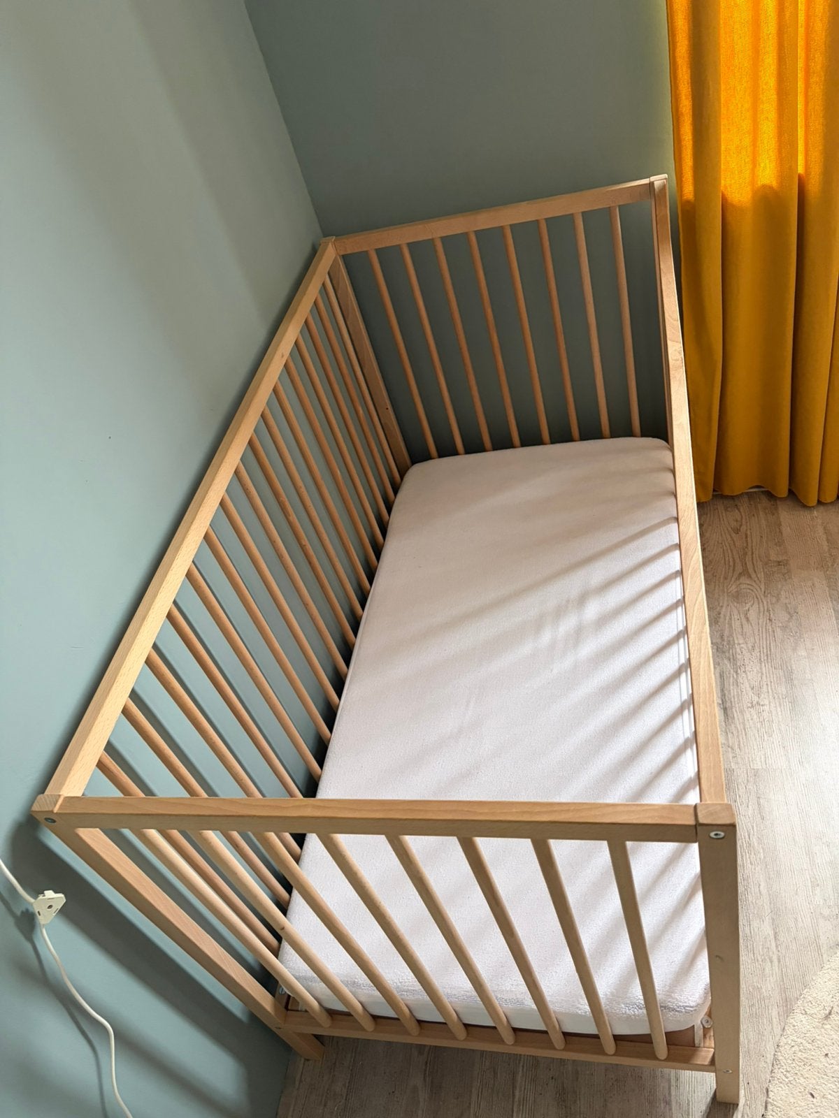 ZGAN SNIGLAR IKEA Ledikant in uitstekende staat!, Ophalen, Zo goed als nieuw, Minder dan 140 cm, Matras
